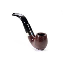 Briar Pipe Peterson Aran Bent Billiard (230)