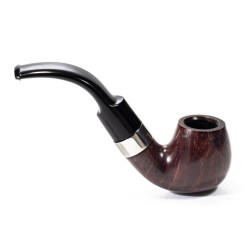 Briar Pipe Peterson Aran Bent Billiard (230)