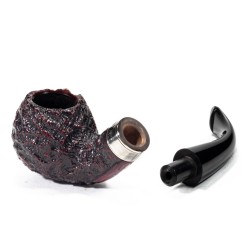 Pipe Peterson Cobble Rusticated Bent Apple (03)
