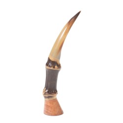 Pigino in Radica Bamboo e Corno per Pipa