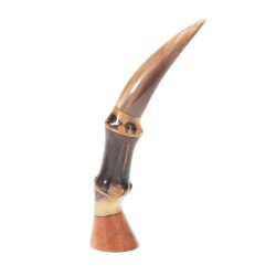Pigino in Radica Bamboo e Corno per Pipa