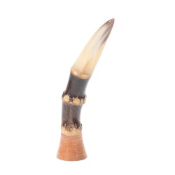 Pigino in Radica Bamboo e Corno per Pipa