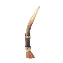 Pigino in Radica Bamboo e Corno per Pipa