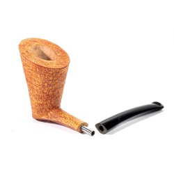 Pipa in Radica Regina Scarlatta Freehand Sabbiata Free Form