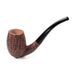 Pipa in Radica Regina Scarlatta Classica Sabbiata Bent Apple