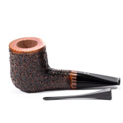 Briar Pipe Radice Rind Rusticated Billiard RA 2626 | Buy Now
