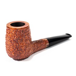 Briar Pipe Radice Rind Rusticated Billiard RA 2622 | Buy Now