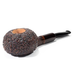 Pipa in Radica Radice Rind Rusticata Tomato RA 2626 | Pipeonline