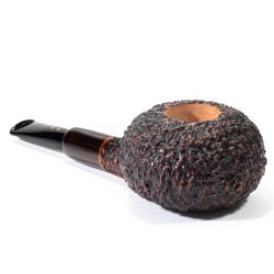 Briar Pipe Radice Rind Rusticated Tomato RA 2626 | Buy Now