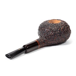 Pipa in Radica Radice Rind Rusticata Tomato RA 2626 | Pipeonline