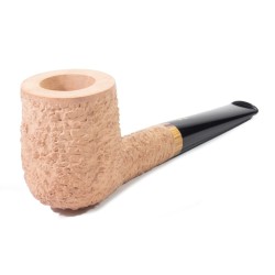 Briar Pipe Radice Rind Pure Rusticated Billiard RA 2629