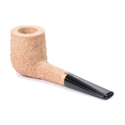 Briar Pipe Radice Rind Pure Rusticated Billiard RA 2629