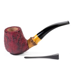 Pipa Radice Silk Cut Sabbiata Bent RA 2634 | Pipeonline