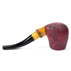 Pipa Radice Silk Cut Sabbiata Bent RA 2634 | Pipeonline