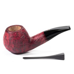 Pipa Radice Silk Cut Sabbiata Bent Apple RA 2633 | Pipeonline