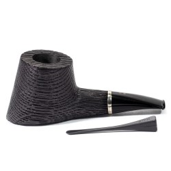 Bog Oak Pipe Radice Sandblasted Pot RA 2638 | Buy Now