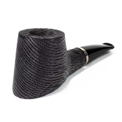 Bog Oak Pipe Radice Sandblasted Pot RA 2638 | Buy Now