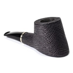 Bog Oak Pipe Radice Sandblasted Pot RA 2638 | Buy Now