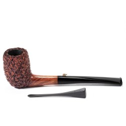 Pipa L'Anatra Dalle Uova D'Oro Rusticata Billiard AN 2602 | Pipeonline