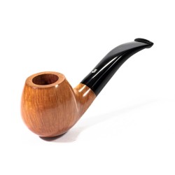 Briar Pipe Ser Jacopo Smooth L2 Bent Apple