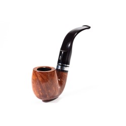 Pipa Savinelli Minerva Liscia 614 Bent Billiard SV 2669 | Pipeonline