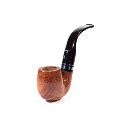 Pipa Savinelli Minerva Liscia 614 Bent Billiard SV 2670 | Pipeonline