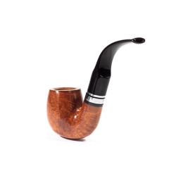 Pipa Savinelli Minerva Liscia 614 Bent Billiard SV 2670 | Pipeonline