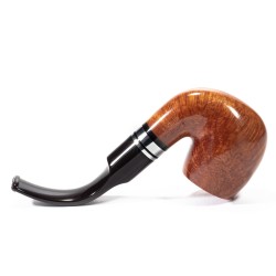 Pipa Savinelli Minerva Liscia 614 Bent Billiard SV 2670 | Pipeonline