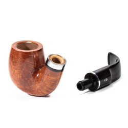 Pipa Savinelli Minerva Liscia 614 Bent Billiard SV 2670 | Pipeonline