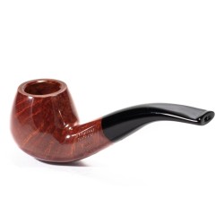 Pipa Savinelli Punto Oro Gold Liscia Bent Brandy SV 2662 | Pipeonline