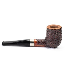 Pipa in Radica Santambrogio Rusticata Billiard SA 26112 | Pipeonline