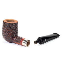 Briar Pipe Santambrogio Rusticated Billiard SA 26112 | Buy Now
