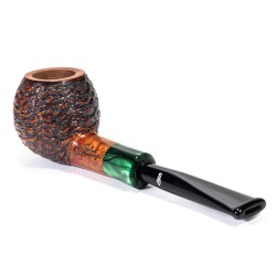 Briar Pipe Santambrogio Rusticated Apple SA 26107 | Buy Now