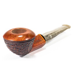 Pipa in Radica Santambrogio Rusticata Rhodesian SA 26106 | Pipeonline
