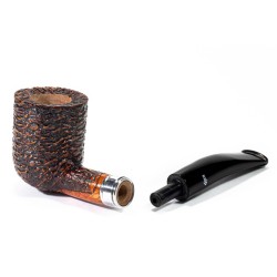 Briar Pipe Santambrogio Rusticated Pot SA 26109 | Buy Now