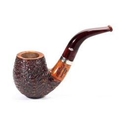 Pipe Santambrogio Rusticated Bent Billiard SA 26113 | Buy Now