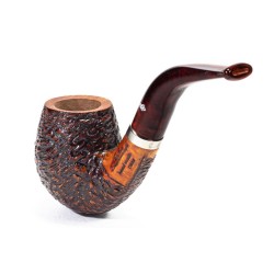 Pipe Santambrogio Rusticated Bent Billiard SA 26113 | Buy Now