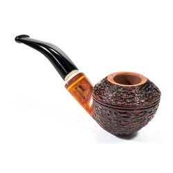 Pipe Santambrogio Rusticated Bent Rhodesian SA 26116 | Buy Now