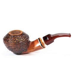Pipe Santambrogio Rusticated Bent Rhodesian SA 25148 | Buy Now