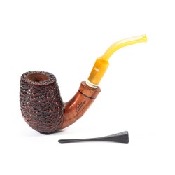 Pipa Santambrogio Rusticata Full Bent SA 26117 | Pipeonline