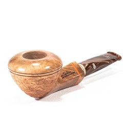 Pipa Santambrogio Rusticata Naturale Rhodesian SA 26118 | Pipeonline