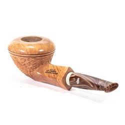 Pipa Santambrogio Rusticata Naturale Rhodesian SA 26118 | Pipeonline