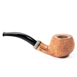 Pipe Santambrogio Rusticated Natural Bent Apple SA 26119 | Buy Now