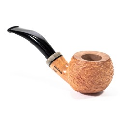 Pipa Santambrogio Rusticata Naturale Bent Apple SA 26119 | Pipeonline