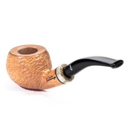Pipa Santambrogio Rusticata Naturale Bent Apple SA 26119 | Pipeonline
