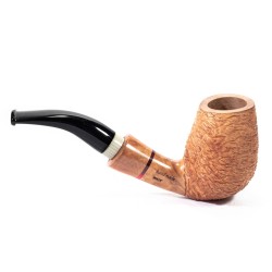 Pipe Santambrogio Rusticated Natural Bent SA 26120 | Buy Now