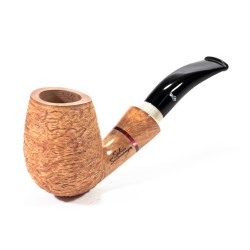 Pipe Santambrogio Rusticated Natural Bent SA 26120 | Buy Now