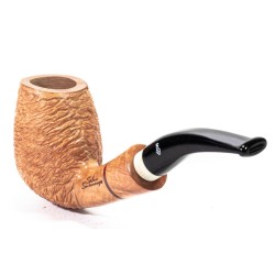 Pipe Santambrogio Rusticated Natural Bent SA 26120 | Buy Now