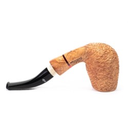Pipe Santambrogio Rusticated Natural Bent SA 26120 | Buy Now