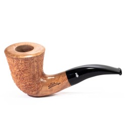 Pipe Santambrogio Rusticated Natural Bent Dublin SA 26121 | Buy Now